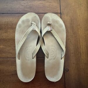 Rainbow Narrow Strap Sandals